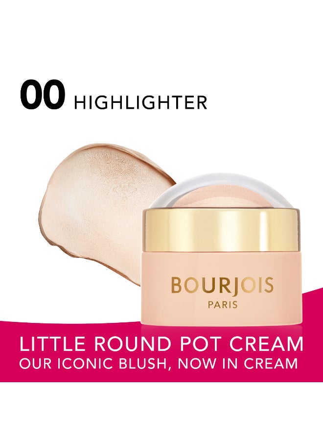 BOURJOIS PARIS Bourjois Little Round Pot Cream Blush - 00 - Highlighter, 8.5g - Image 2